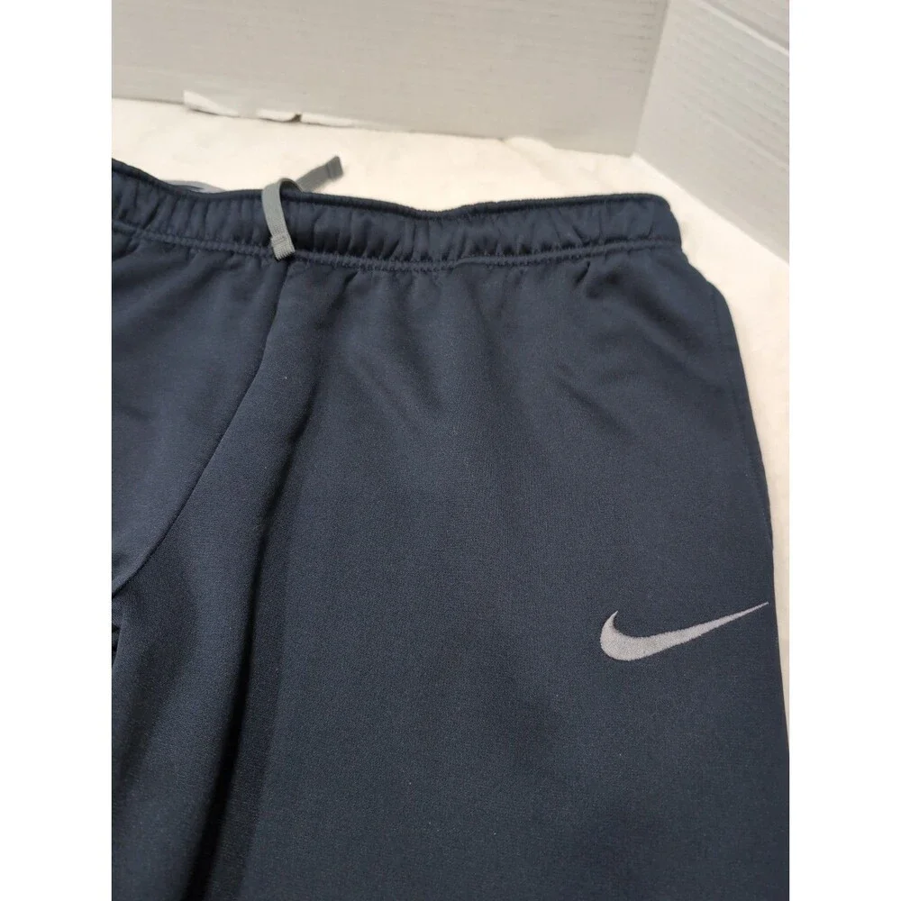 NIKE LOGO THERMA FIT MENS XL NAVY SWEATPANTS  GUC
